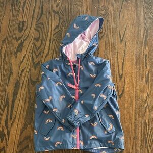 Rainbow raincoat